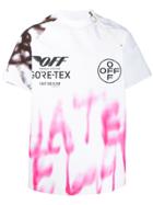 Off-white Goretex Graffiti Print T-shirt