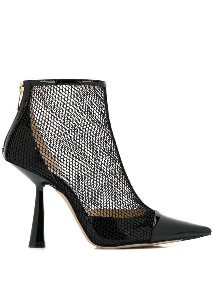 Jimmy Choo Kix 100 Booties - Black