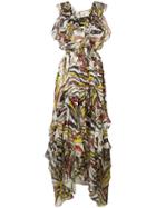 Faith Connexion Long Dress - Green