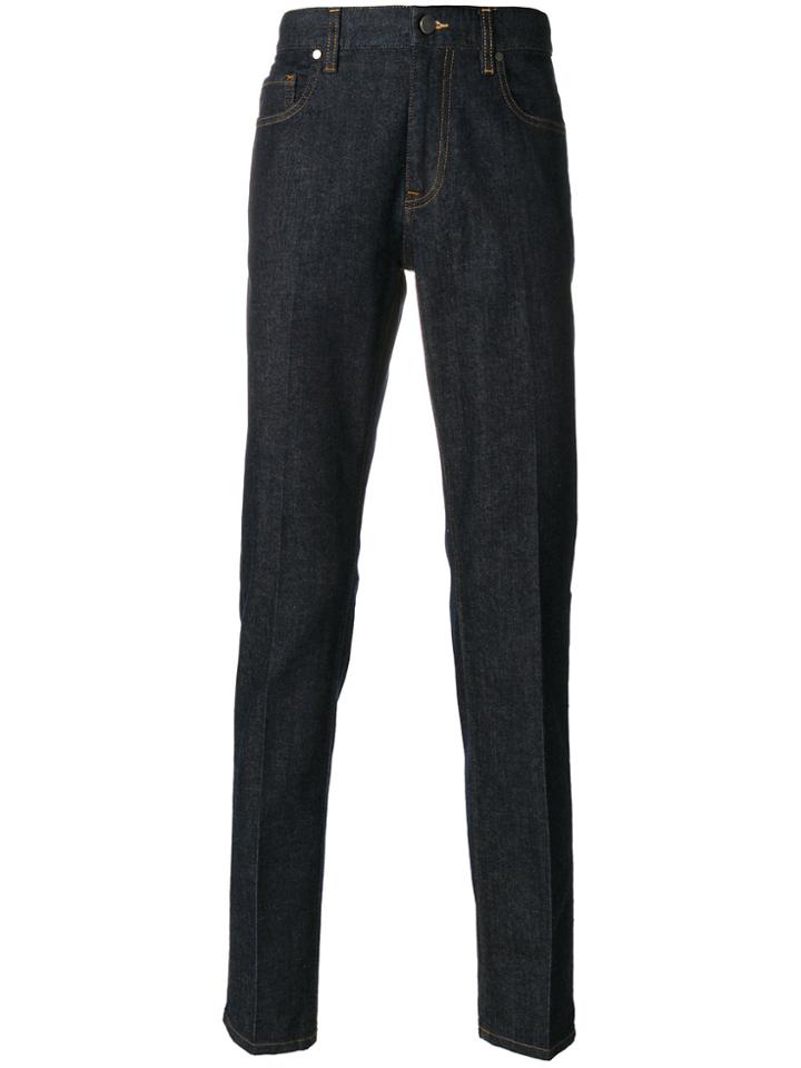 Z Zegna Slim Fit Jeans - Blue