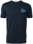 Dolce & Gabbana Dream Patch T-shirt, Men's, Size: 46, Blue, Cotton/polyester