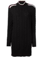 Isabel Marant Embroidered Knitted Dress, Women's, Size: 34, Black, Wool/polyester