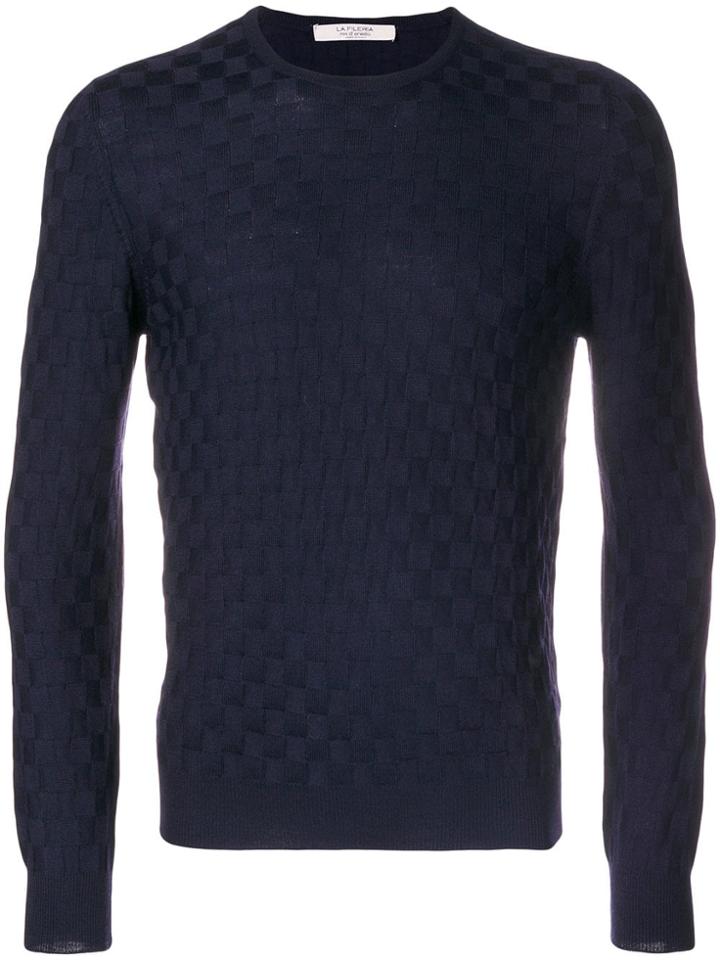 La Fileria For D'aniello Round Neck Jumper - Blue