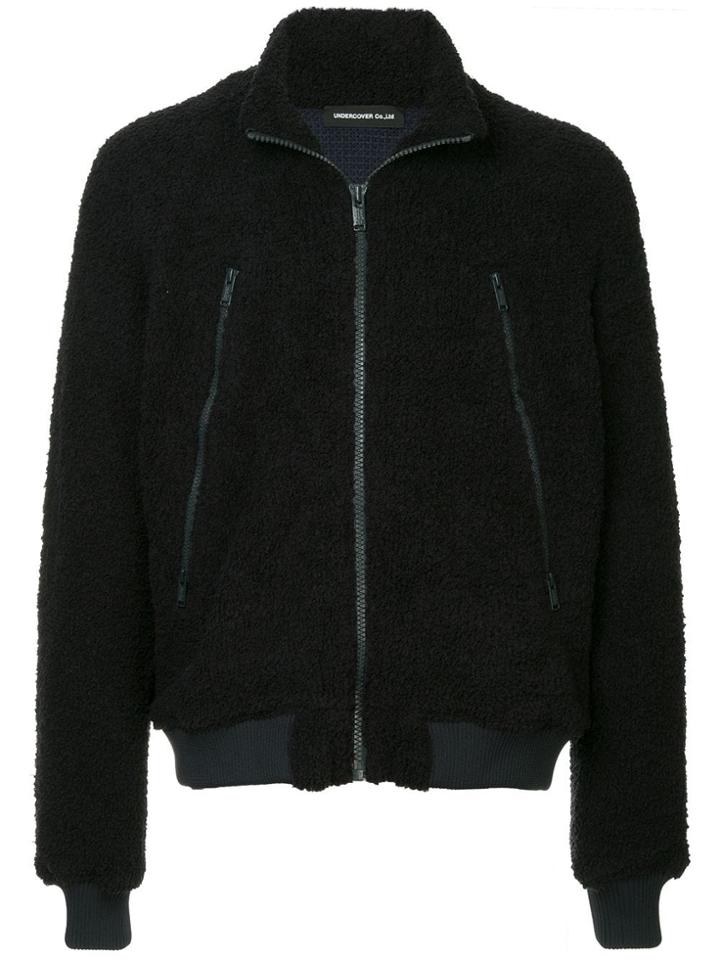 Undercover Zippd Up Bomber Jacket - Blue