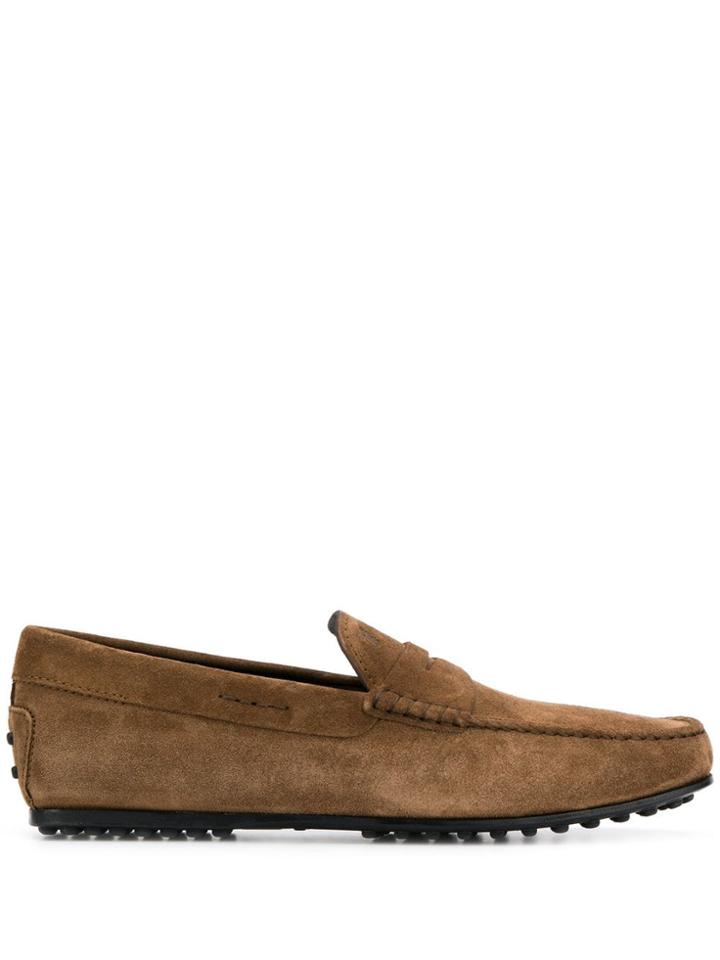 Tod's Mocassino City Gommino - Brown
