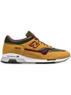 New Balance Yellow Green And Purple M1500 Trainers - Brown