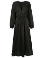 Matteau Long Sleeve Maxi Dress - Black