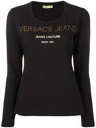 Versace Jeans Classic Print T-shirt - Black