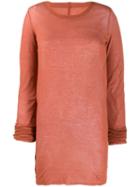 Rick Owens Larry Long-sleeve T-shirt - Pink