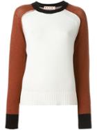 Marni Contrast Sleeve Sweater