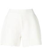Alexander Mcqueen Shell Jacquard Shorts - White