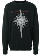 Icosae Heartbreaker Printed Sweatshirt - Black