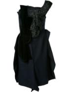 Comme Des Garçons Pre-owned Attached Fabric Dress - Blue
