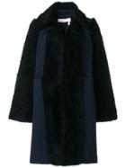 See By Chloé Panelled Coat - Blue