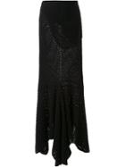 Kitx Knit Fish Tail Skirt, Women's, Size: 10, Black, Milk Fiber