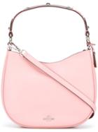 Coach Top Handle Tote, Women's, Pink/purple, Leather