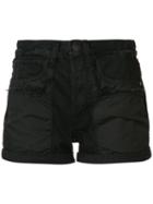 Helmut Lang Denim Shorts, Women's, Size: 26, Black, Cotton