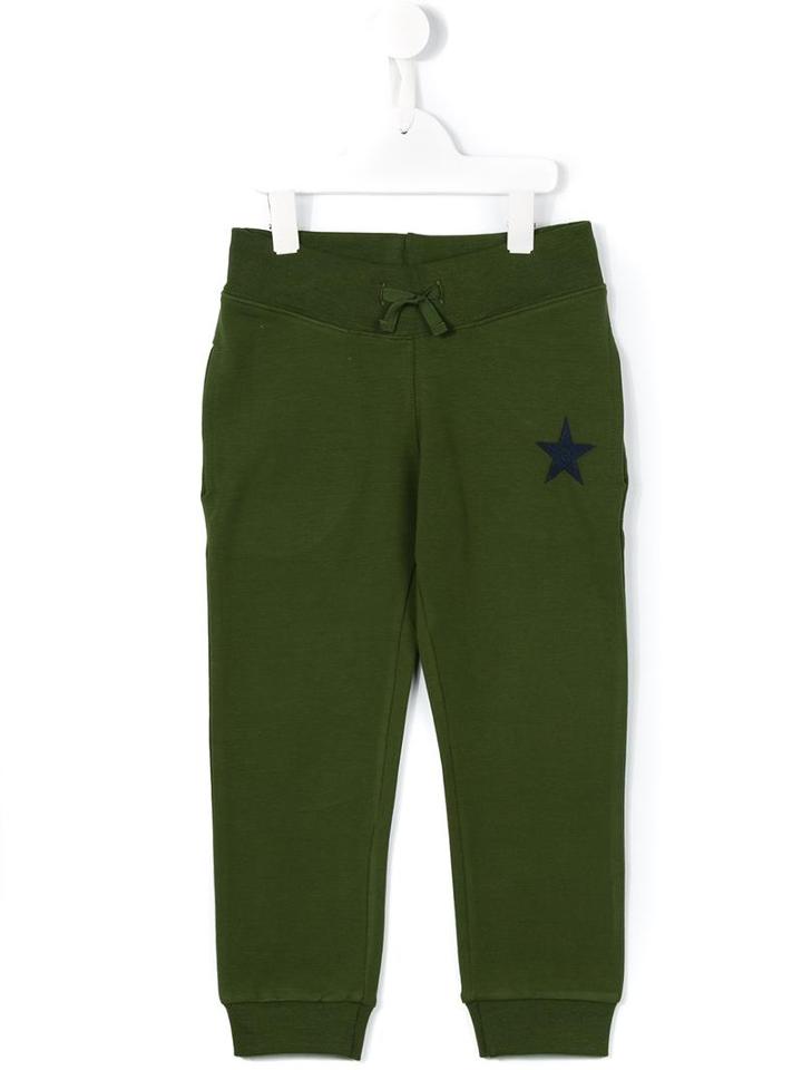 Macchia J Star Patch Track Pants, Boy's, Size: 12 Yrs, Green