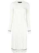 Proenza Schouler Matte Knit Sleeveless Dress - White