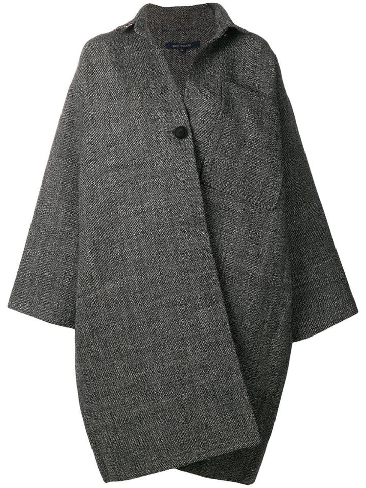 Sofie D'hoore Oversized Coat - Black
