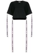 Constance C Logo Band T-shirt - Black
