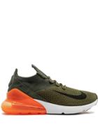 Nike Air Max 270 Flyknit Sneakers - Green