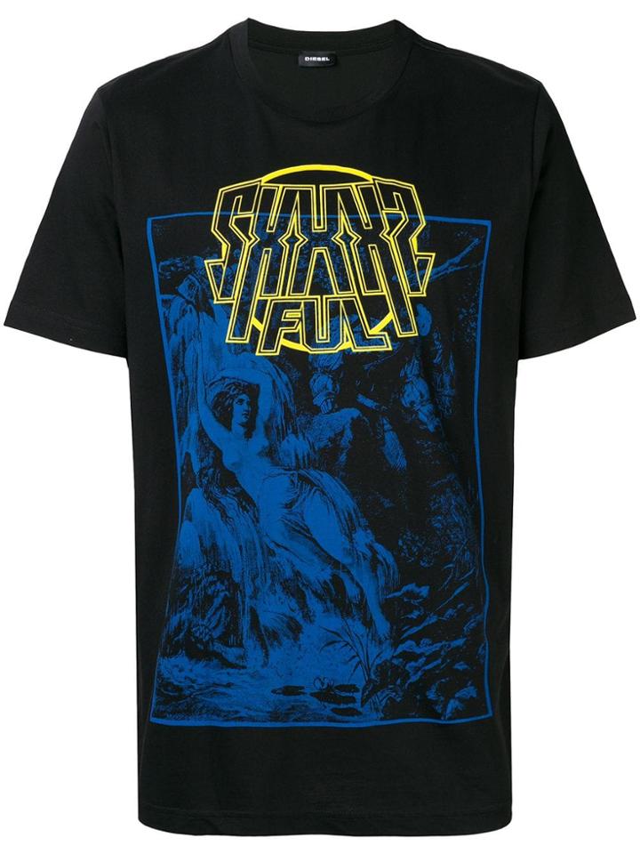 Diesel T-just-xq T-shirt - Black