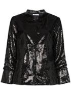Deitas China Sequin-embellished Jacket - Black
