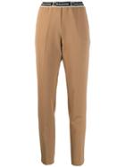 Ermanno Ermanno Slim-fit Trousers - Neutrals
