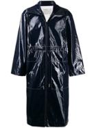 A-cold-wall* Contrast Stitching Raincoat - Blue