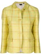 Aspesi Plaid Shirt Jacket - Yellow & Orange