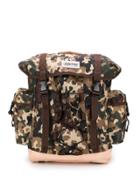 Eastpak Camouflage Print Backpack - Brown