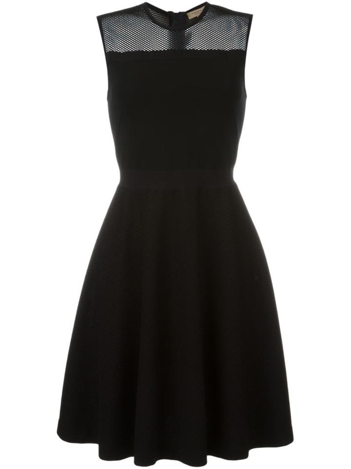 Burberry London Mesh Panel Dress