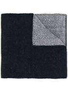 Stephan Schneider Aragon Intarsia Knit Scarf - Blue