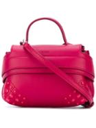 Tod's - Mini Wave Bag - Women - Leather - One Size, Pink/purple, Leather