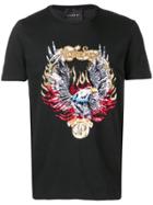 John Richmond Embellished Eagle T-shirt - Black