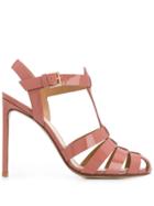 Francesco Russo High Heel Sandals - Pink