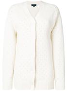 Cashmere In Love Baby Chunky Cardigan - Nude & Neutrals
