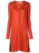 Adeam Cardigan Dress - Orange