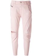 Diesel Black Gold 147 Boyfriend Jeans, Women's, Size: 29, Pink/purple, Cotton/polyester/spandex/elastane