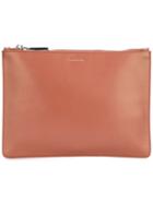 Jil Sander Top Zip Clutch, Women's, Pink/purple