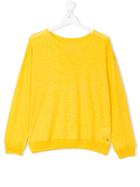 Bellerose Kids Lightweight Knitted Jumper - Yellow & Orange