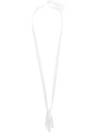 Atelier Swarovski Large Pendant Crystal Necklace - White