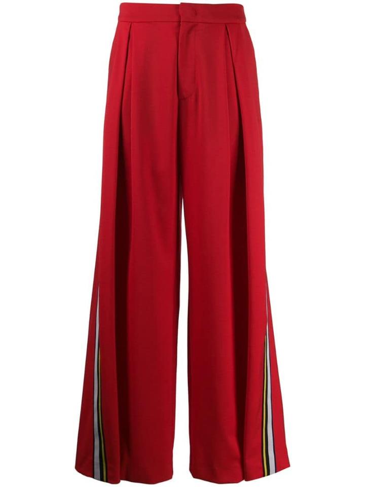 A.f.vandevorst Wide-leg Trousers - Red