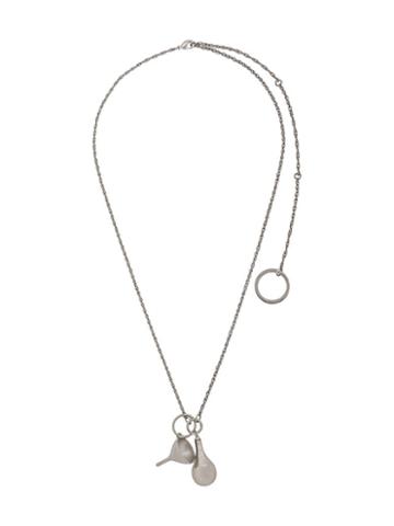 Lemaire Totokaelo Small Perfume Bottle Pendant - Silver