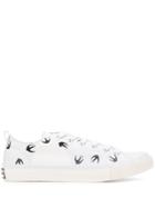 Mcq Alexander Mcqueen Bird Print Sneakers - White