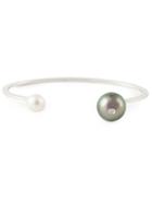 Delfina Delettrez 'pearl Piercing' Diamond Bracelet