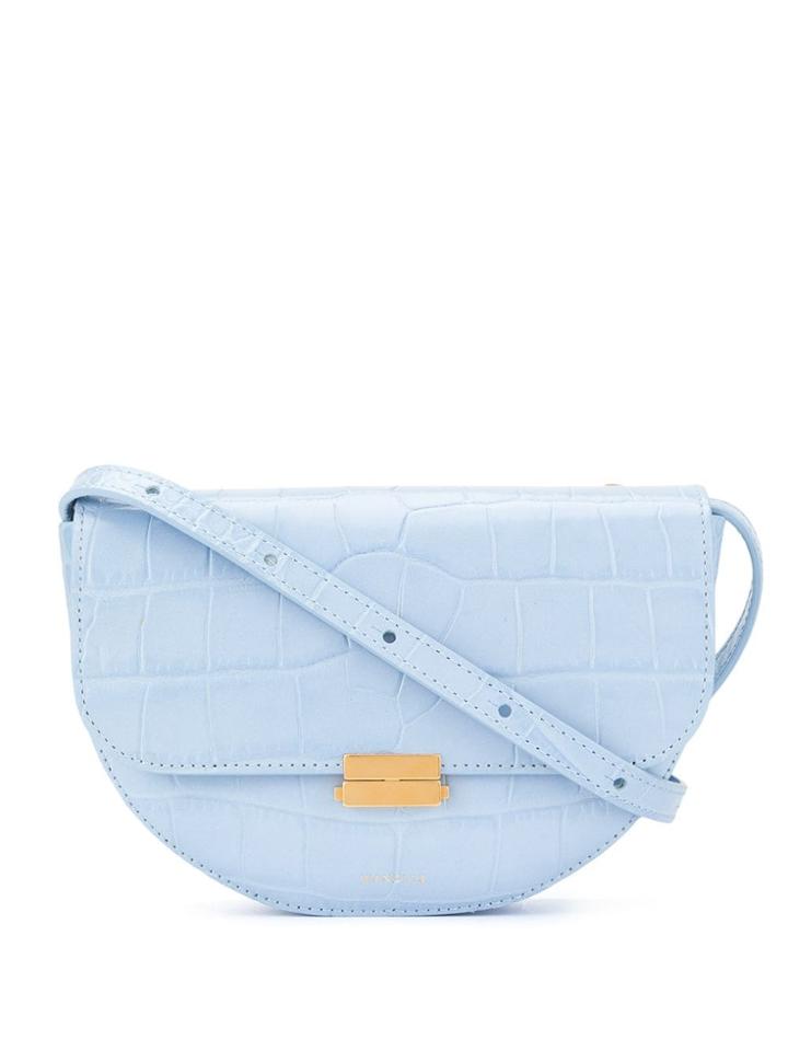 Wandler Anna Buckle Mini Bag - Blue