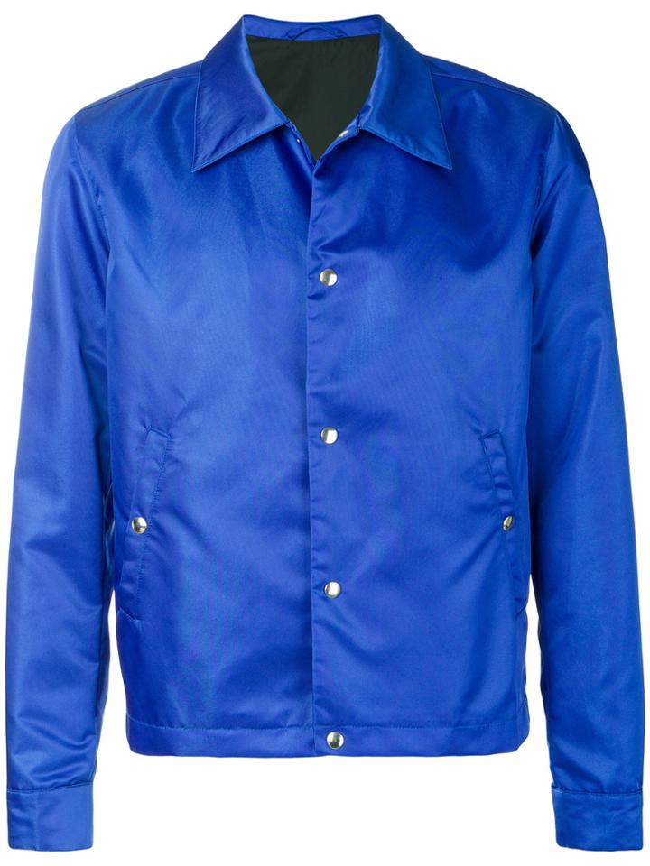 Ami Alexandre Mattiussi Press Stud Jacket - Blue