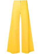 Emanuel Ungaro Vintage Wide Leg Trousers - Yellow & Orange